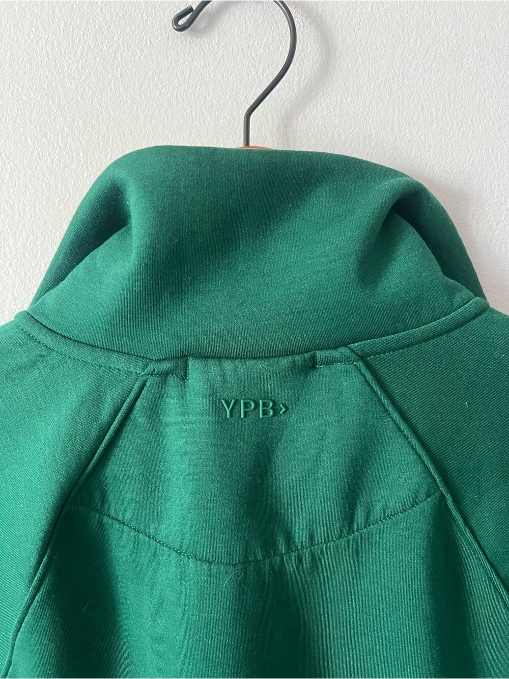 YPB Women’s Green Quarter-Zip Pullover Sweatshirt - Picture 7 of 7